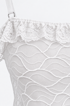 Short Sheer Off-Shoulder Lingerie