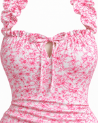 Floral Frill Dress