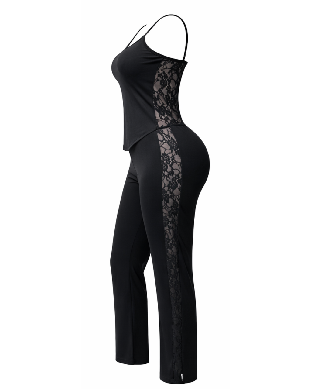 Lace Detail Pajamas
